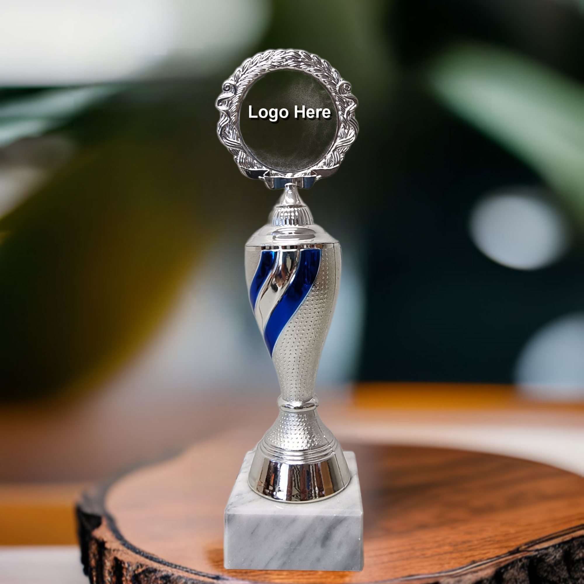 Award Silver-Blue 22.5 cm
