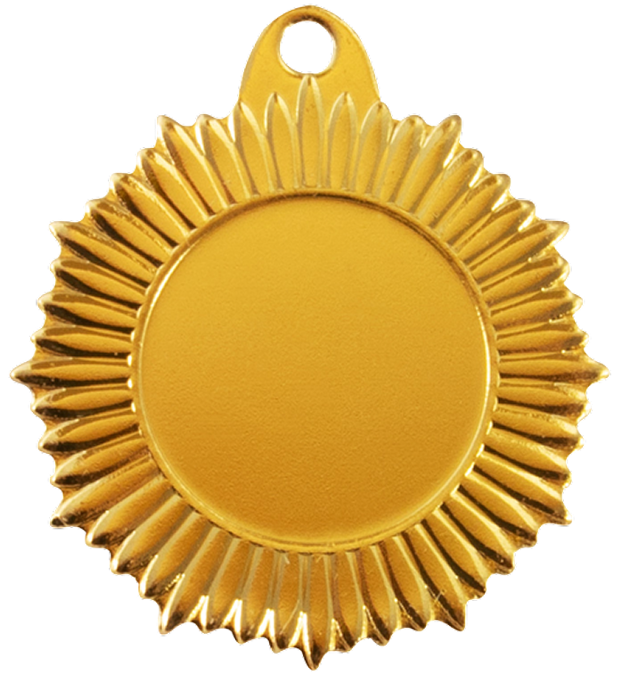 Medal Gold  Ø 44 mm