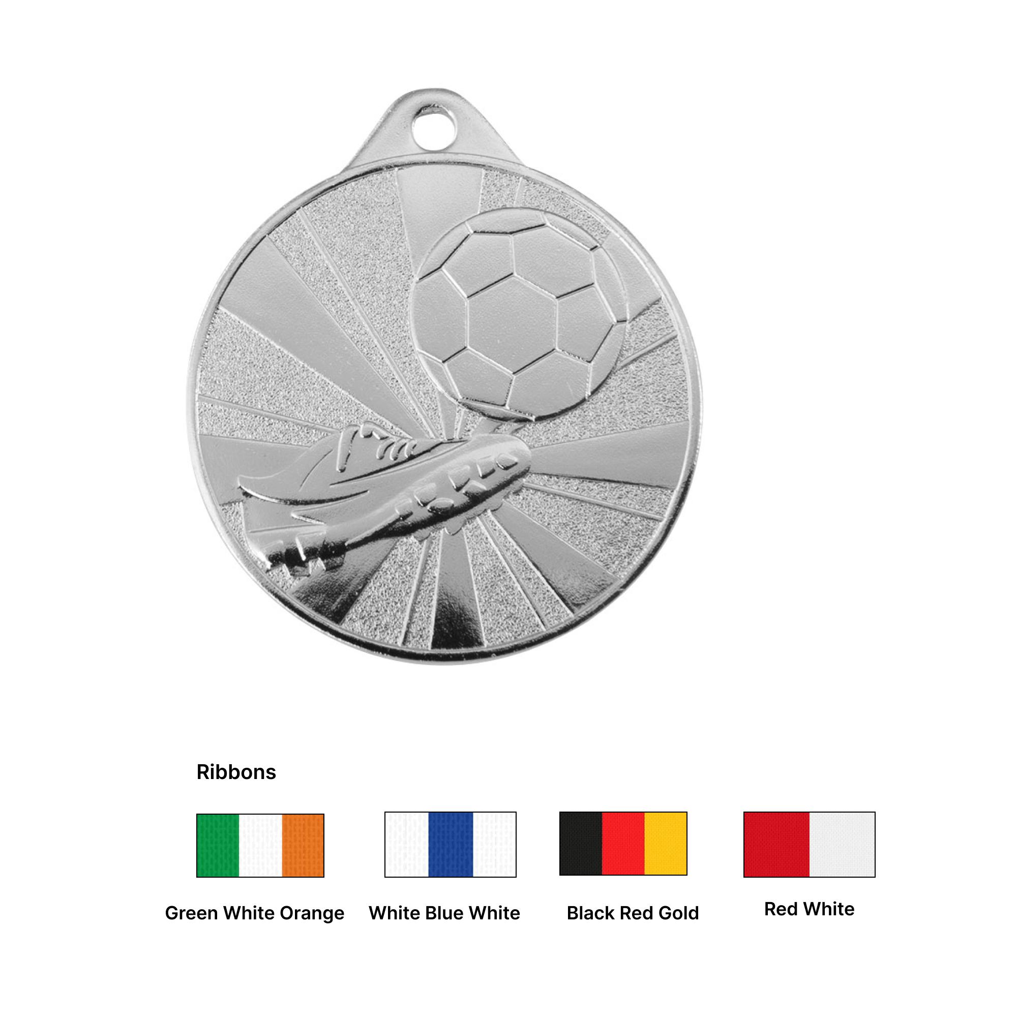 Medal Silver  Ø 50 mm
