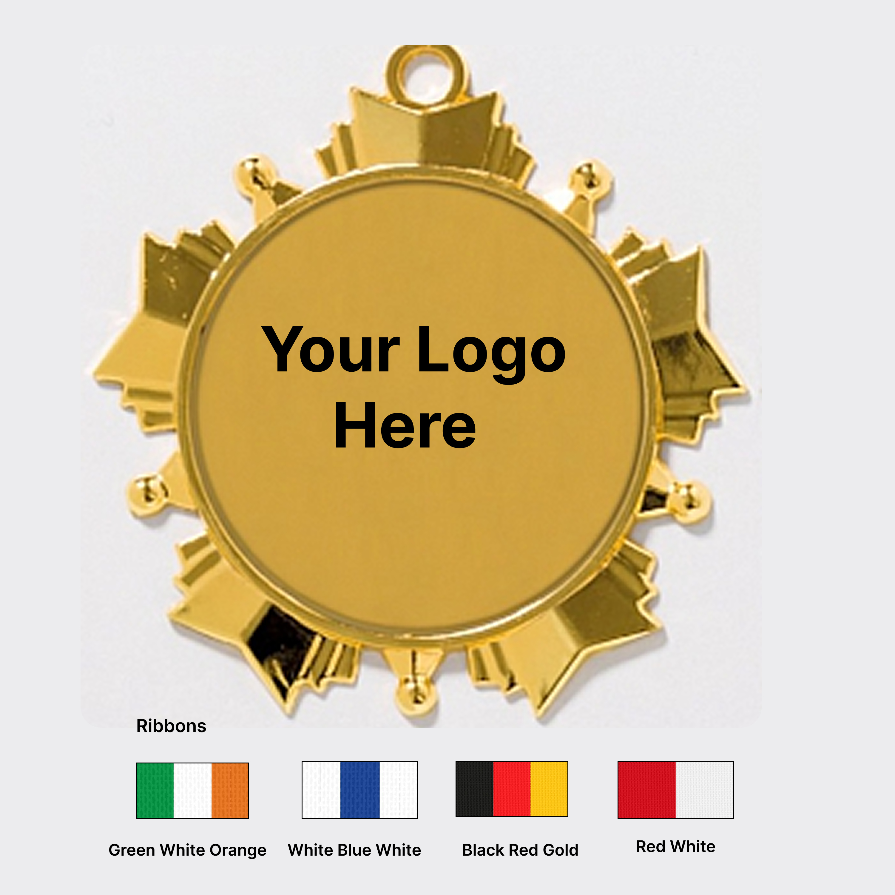 Medal Gold 70 mm