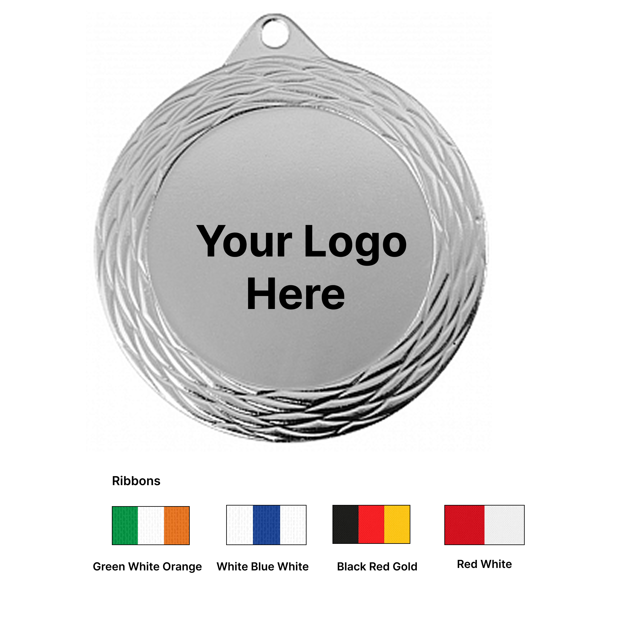 Medal Silver 70 mm