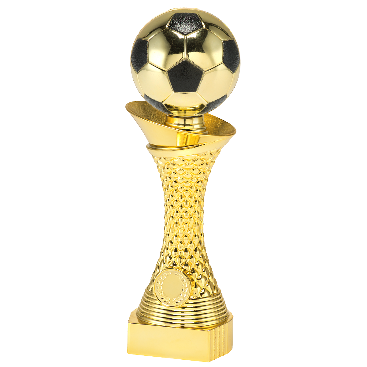 Football Gold Plastic Trophy