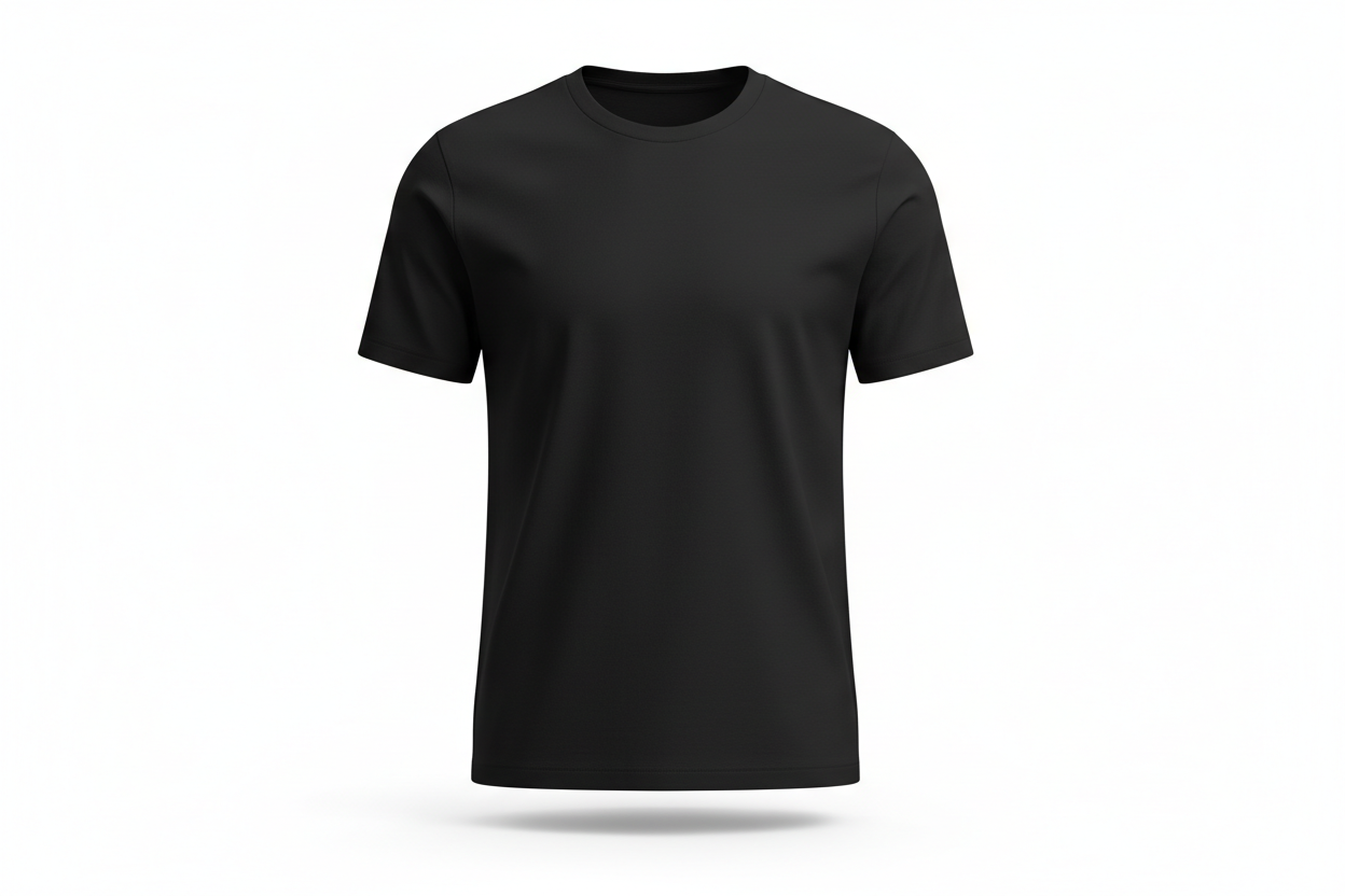 Round Neck Cotton T-Shirt