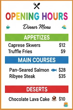 Street Advertisement stand