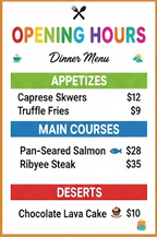 Street Advertisement stand