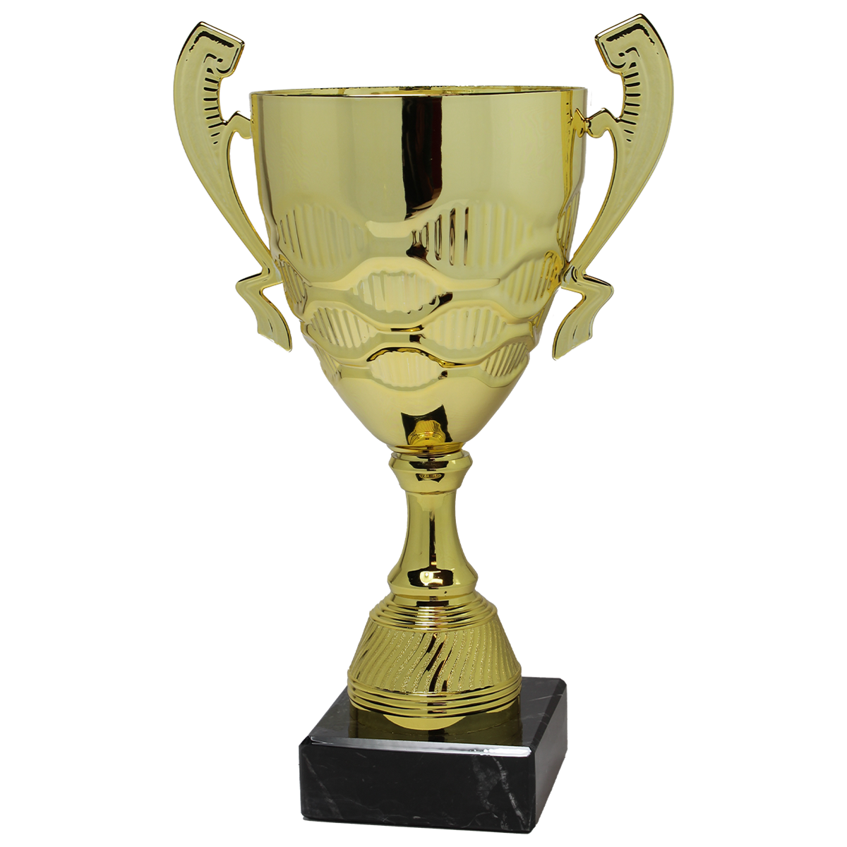 Elegant Gold Metal Trophy 32.5 cm